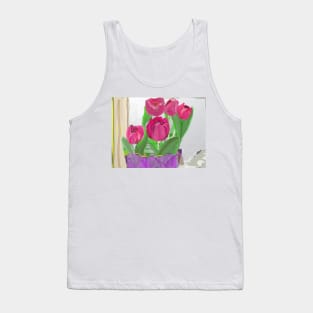 Tulips from Sally Tank Top